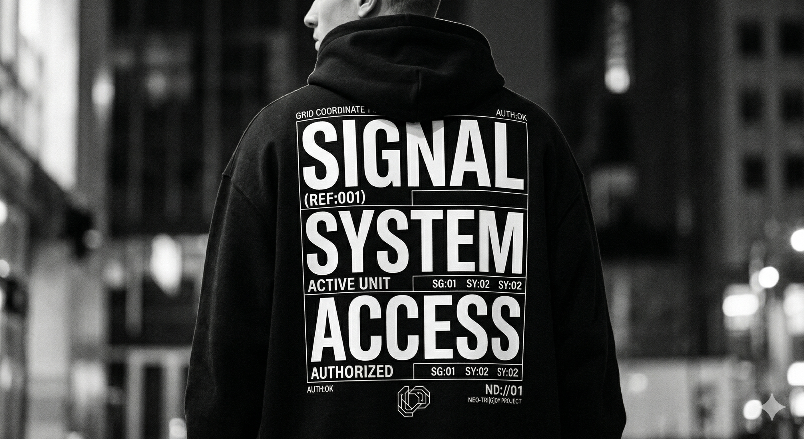 Back and front garment presentation